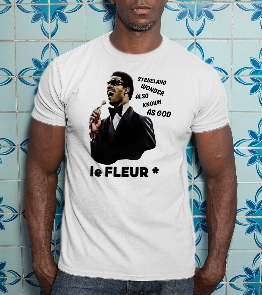 Steveland Wonder Also Known As God Le Fleur T-Shirt