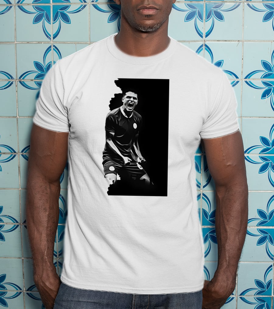 O Monstro Soccer Celebration Iconic Athlete Performance T-Shirt