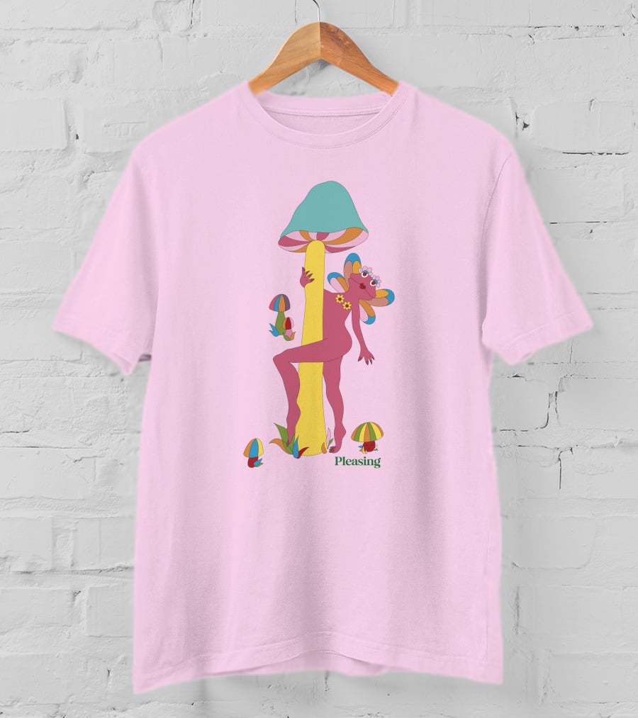 Pleasing Shroom Bloom Fairy With Mushrooms T-Shirt