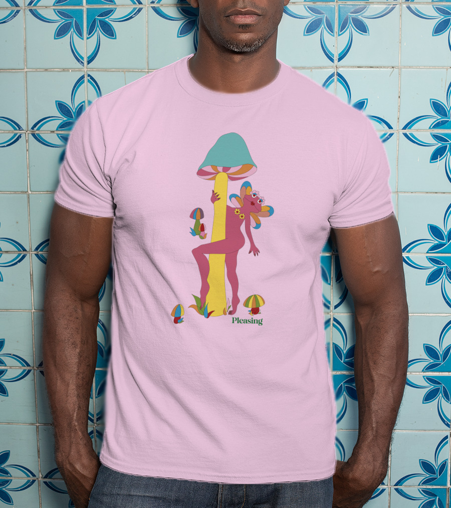 Pleasing Shroom Bloom Fairy With Mushrooms T-Shirt