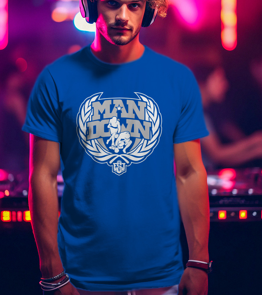 Man Down Team Spence Boxing Laurel Crest T-Shirt