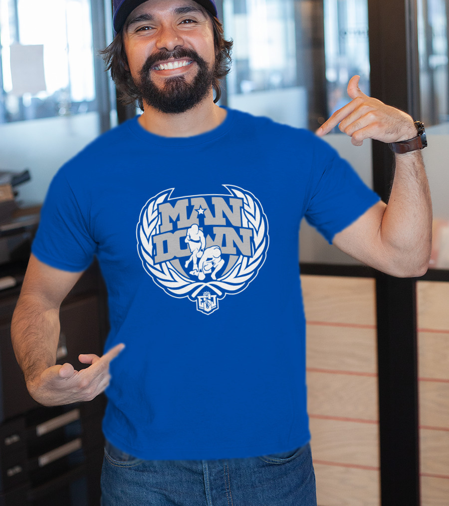 Man Down Team Spence Boxing Laurel Crest T-Shirt
