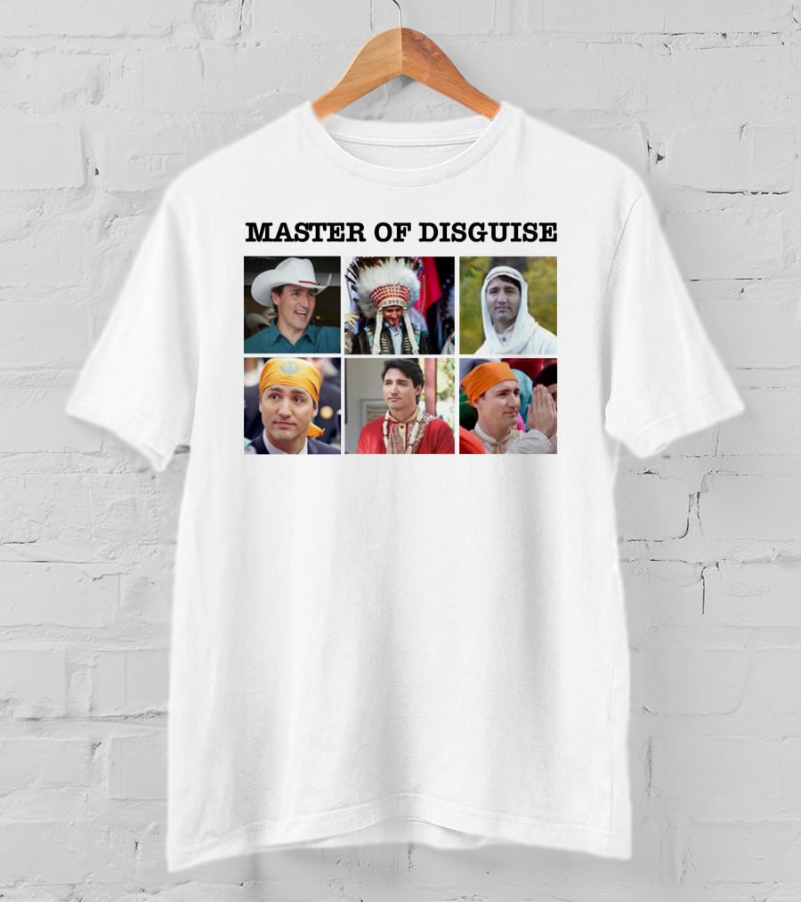 Master Of Disguise Collection Featuring Various Cultural Attire T-Shirt