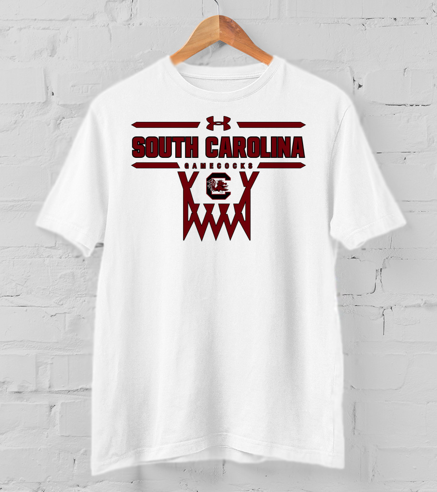 South Carolina Gamecocks Under Armour Basketball T-Shirt