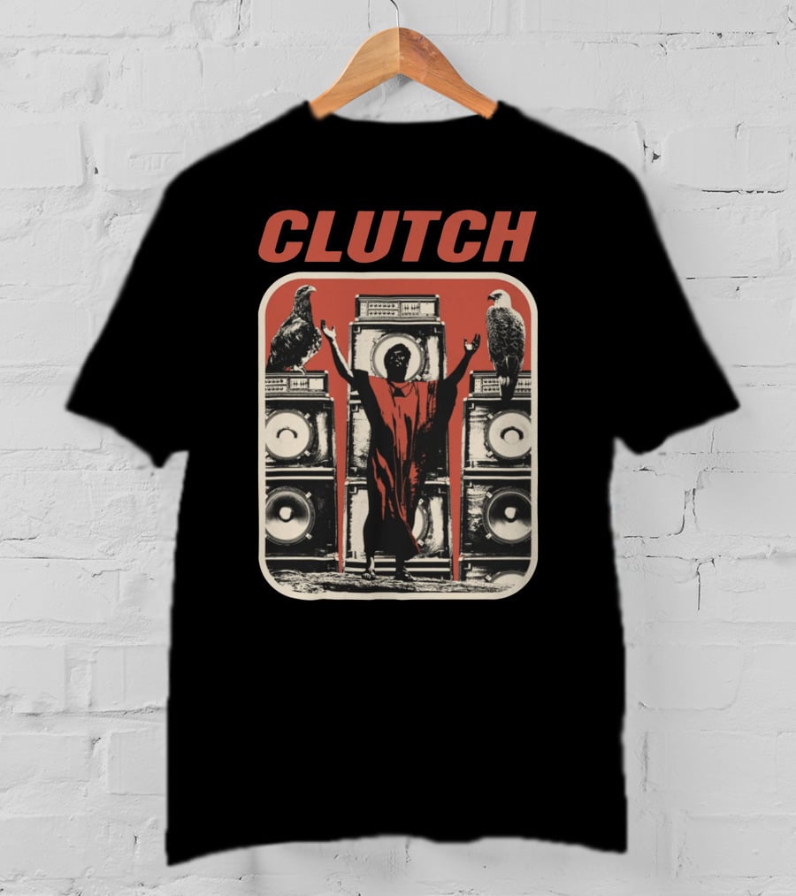 CLUTCH Amplified Avian Icons Scene T-Shirt