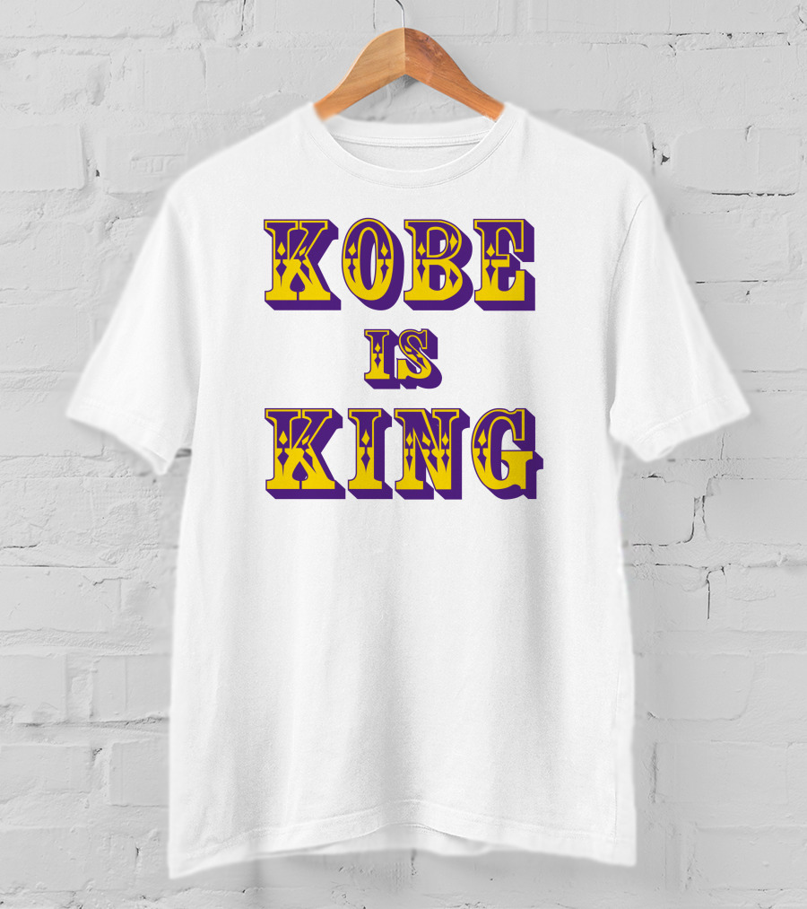Kobe Is King Lakers Colors T-Shirt