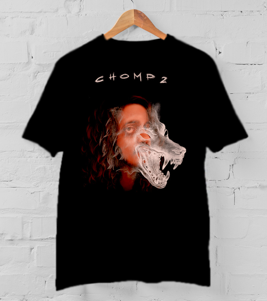 CHOMP 2 Russ Merch Wolf Overlay T-Shirt