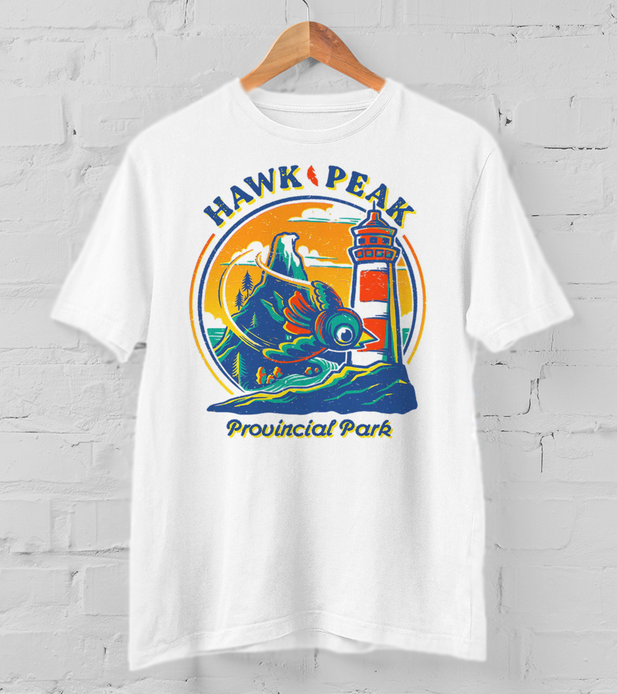 Hawk Peak Provincial Park Fangamer Merch T-Shirt