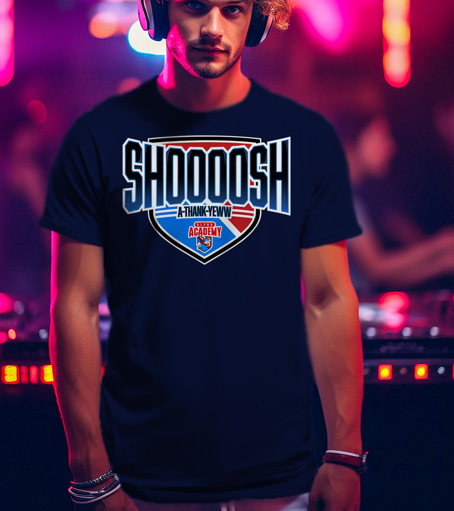 Alpha Academy Shoooosh A Thank Yeww Shield T-Shirt