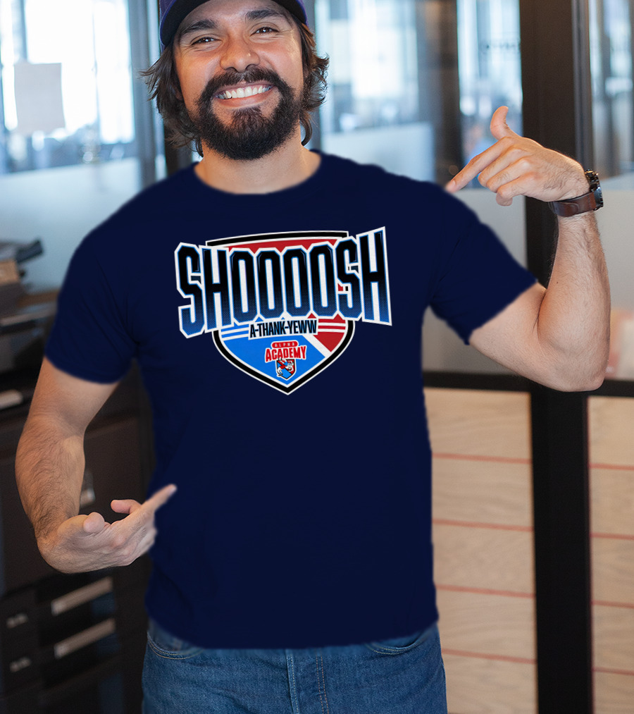 Alpha Academy Shoooosh A Thank Yeww Shield T-Shirt
