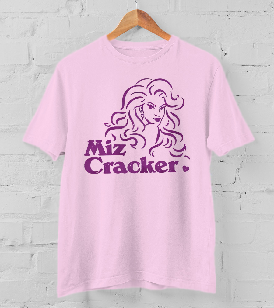 Miz Cracker Drag Queen Graphic Typography T-Shirt
