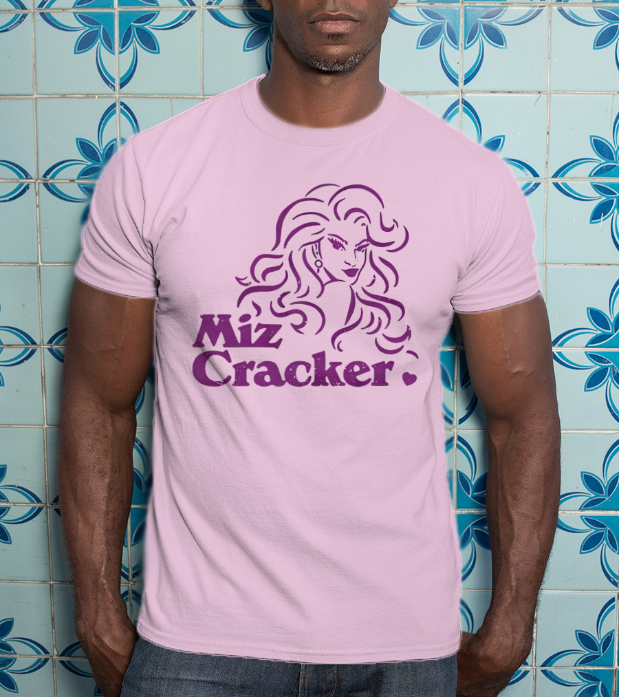 Miz Cracker Drag Queen Graphic Typography T-Shirt