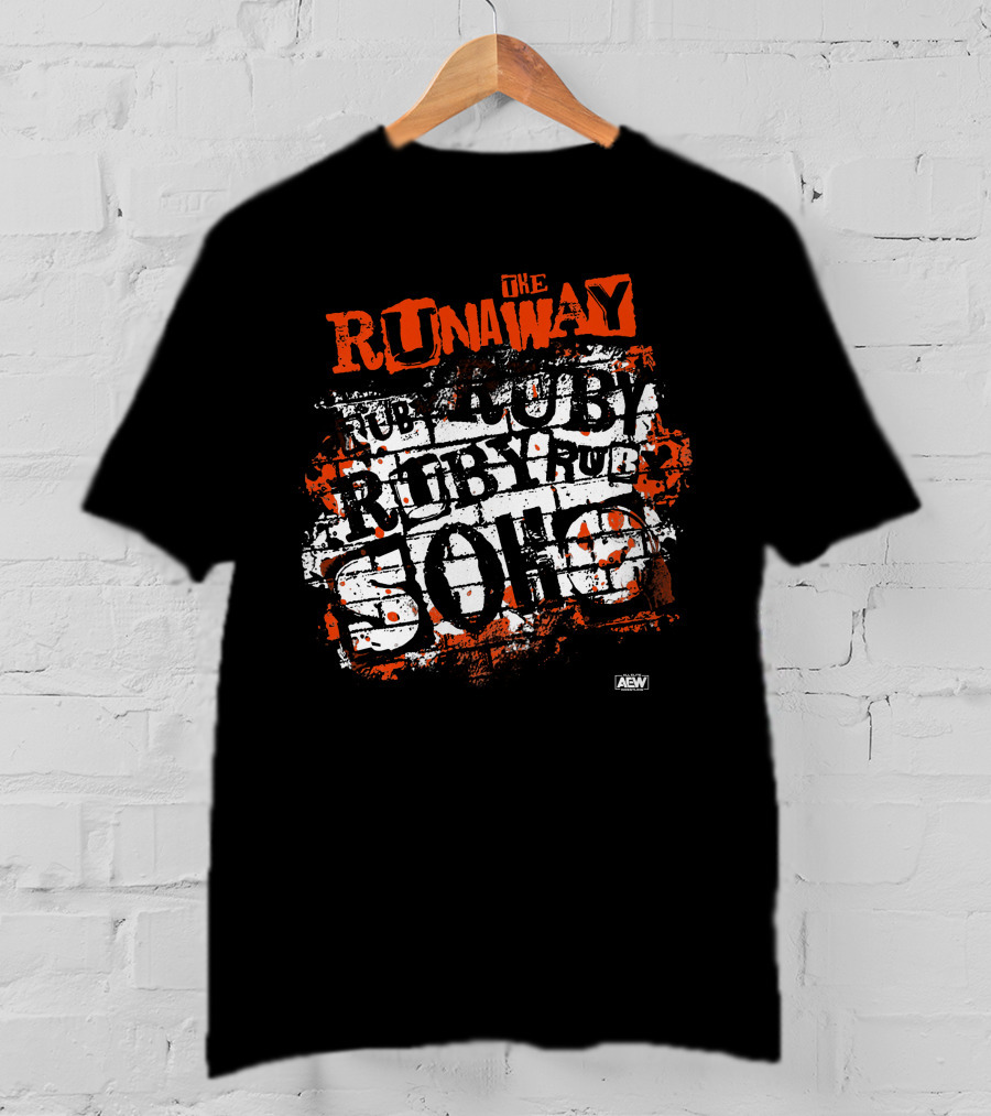 The Runaway Ruby Soho AEW Merch T-Shirt