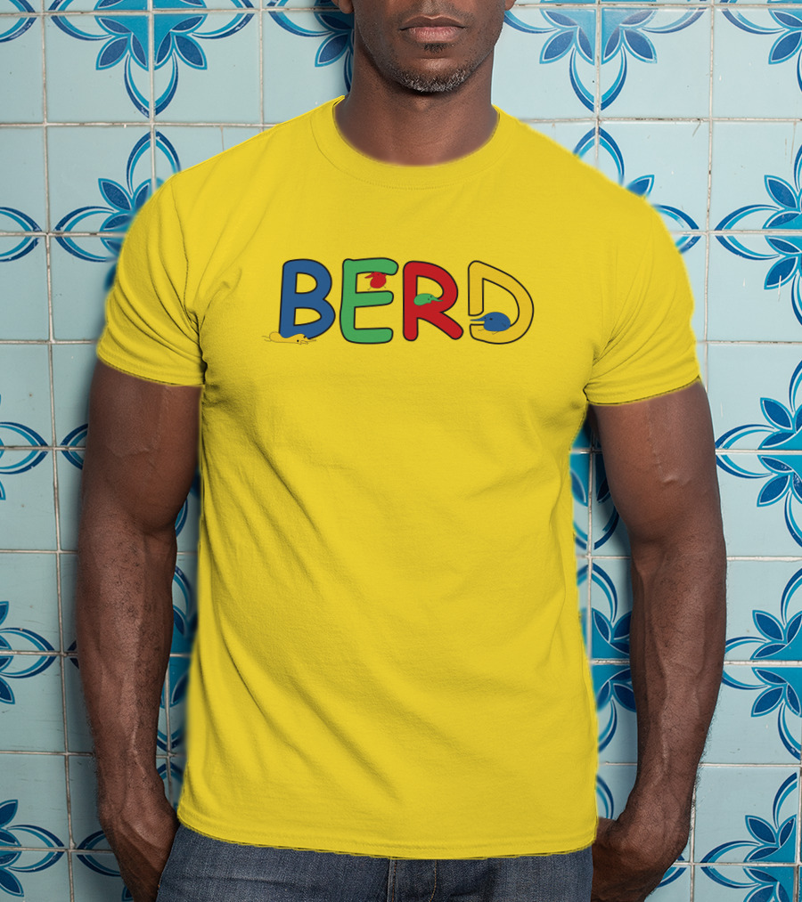 BERD Colorful Text With Mice Accents T-Shirt