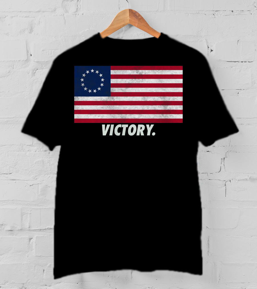 Betsy Ross Flag Victory T-Shirt