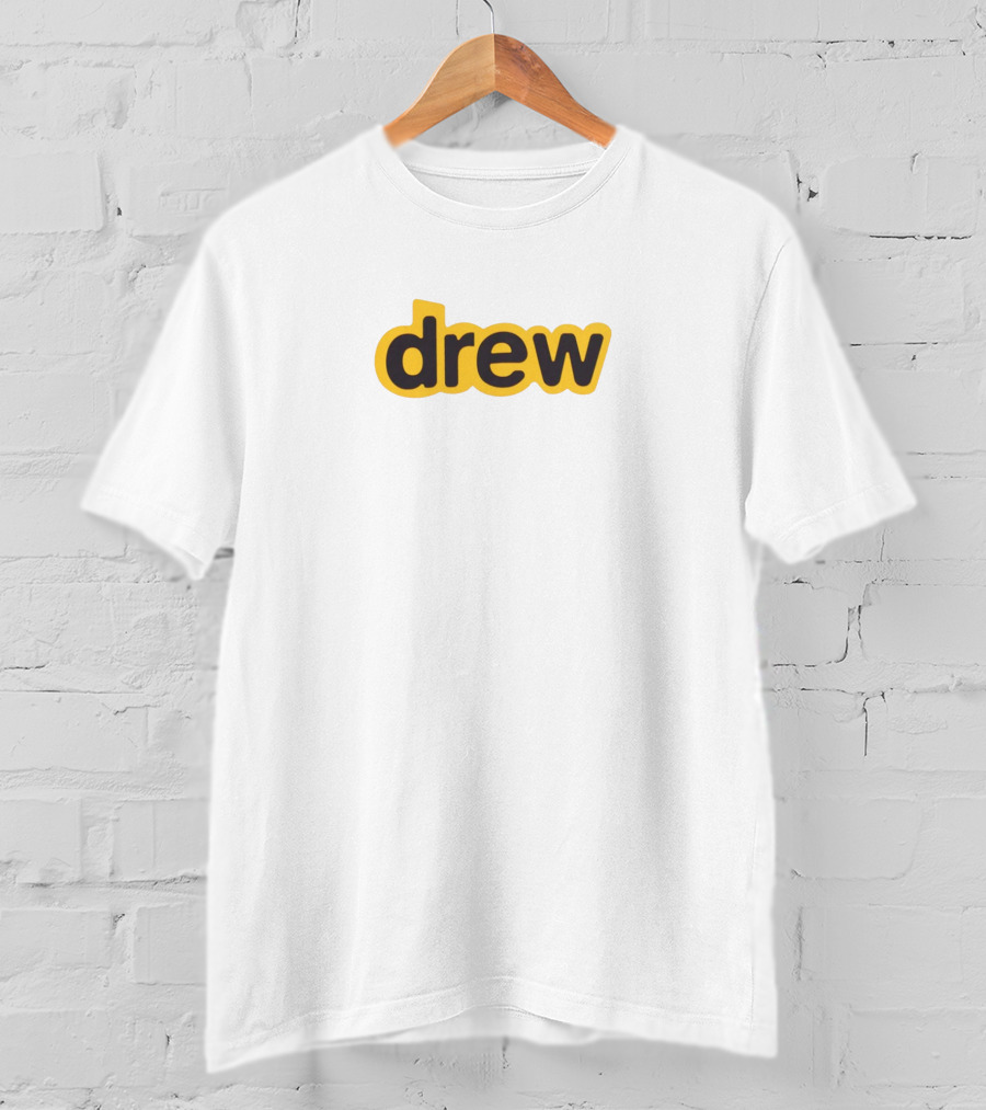 Drew House Yellow And Black T-Shirt