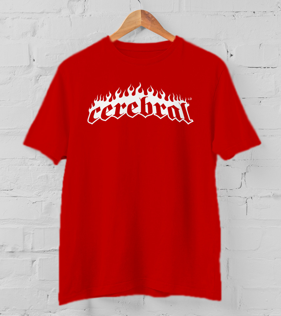 Lucy Dacus Merch Cerebral Flame Design LD T-Shirt