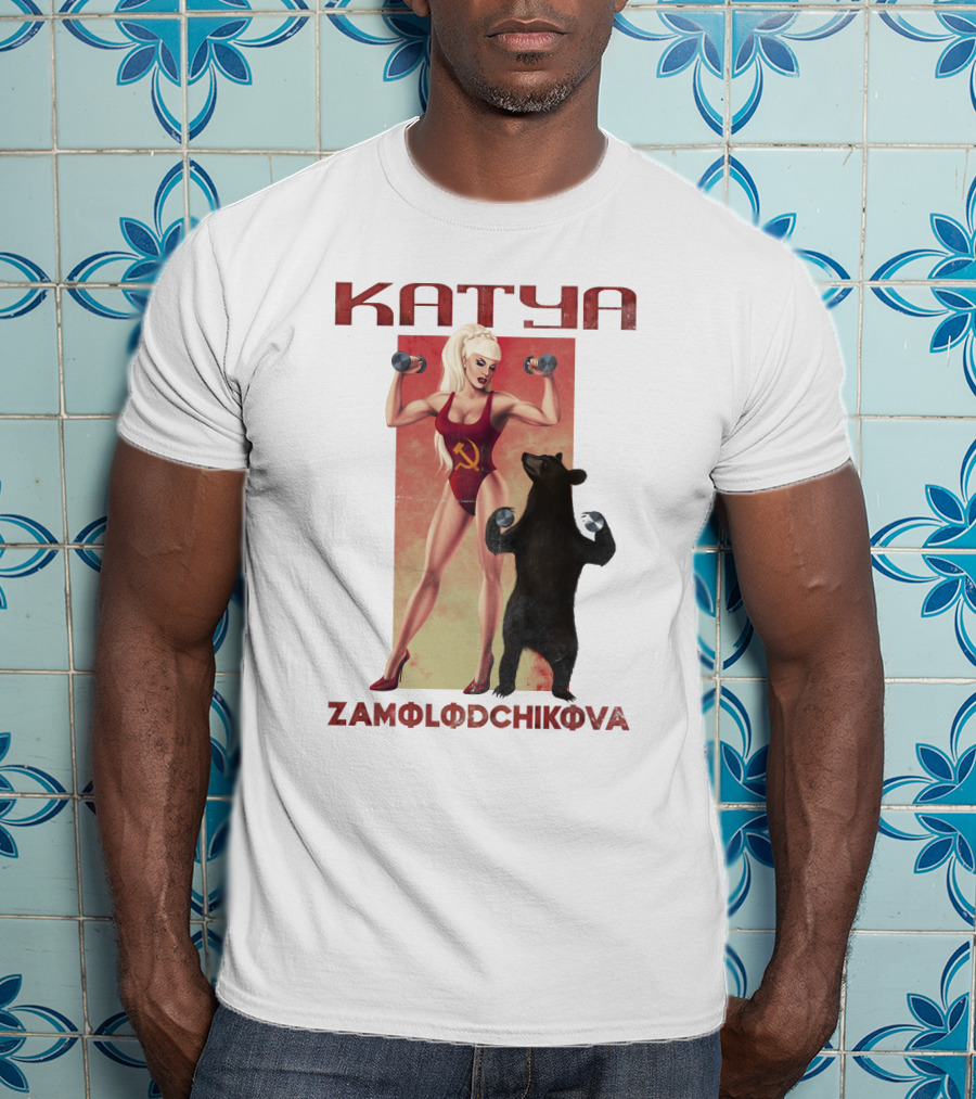 Katya Zamolodchikova Fitness Soviet Bear T-Shirt