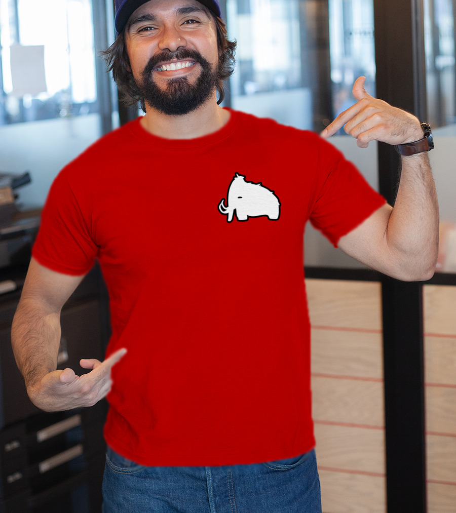 Wooli Official Merch Woolly Mammoth Silhouette T-Shirt