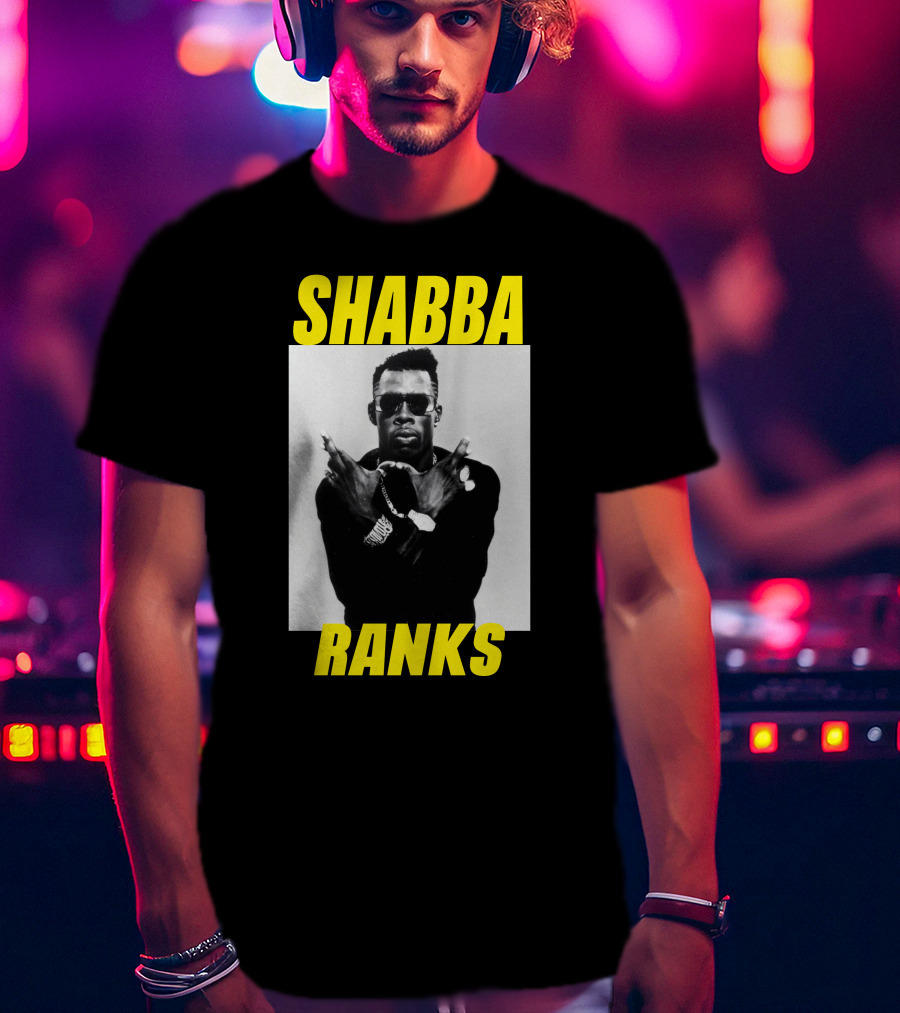 SHABBA RANKS Iconic Crossed Arms Pose T-Shirt