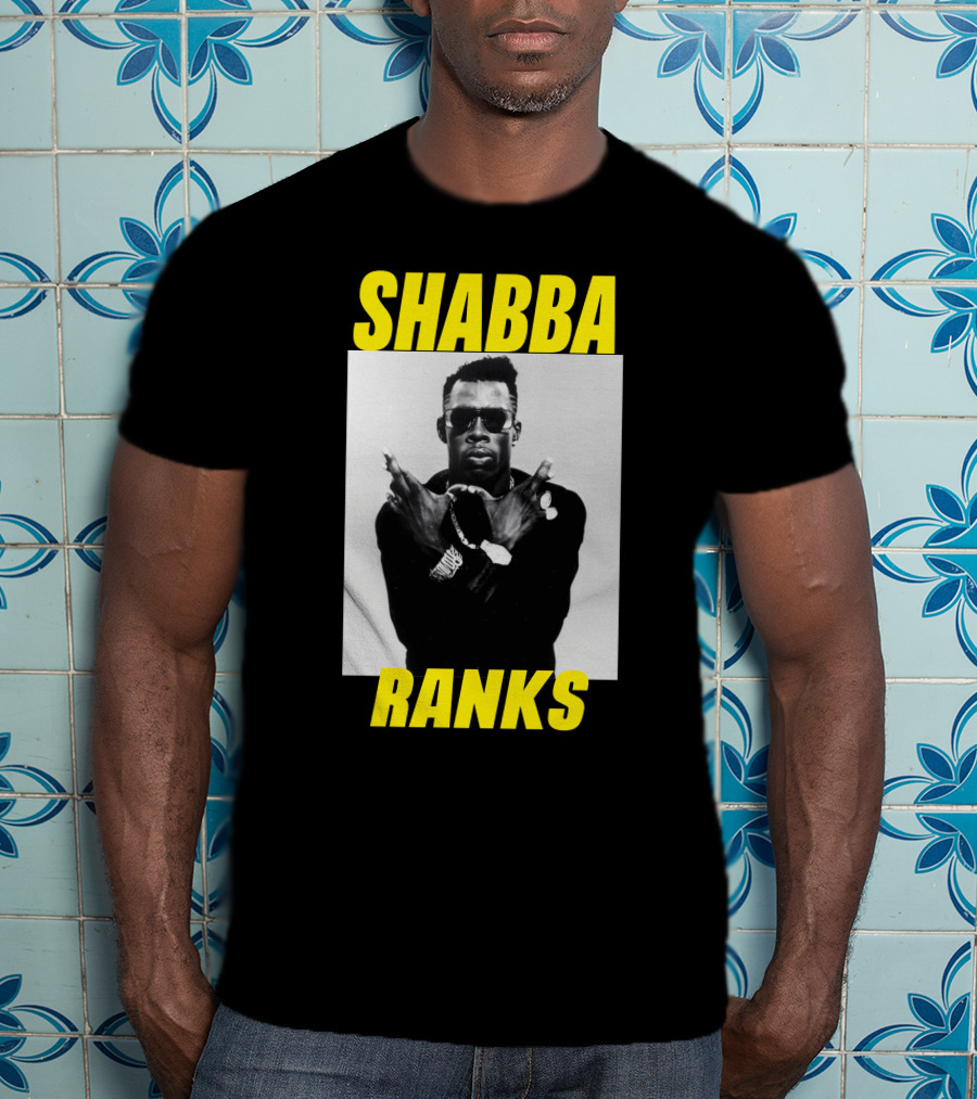 SHABBA RANKS Iconic Crossed Arms Pose T-Shirt
