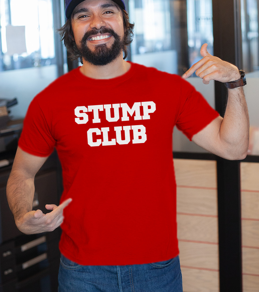 STUMP CLUB Red T-Shirt