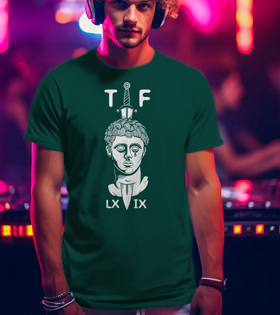 Task Force 69 Roman Statue Sword LX IX T-Shirt
