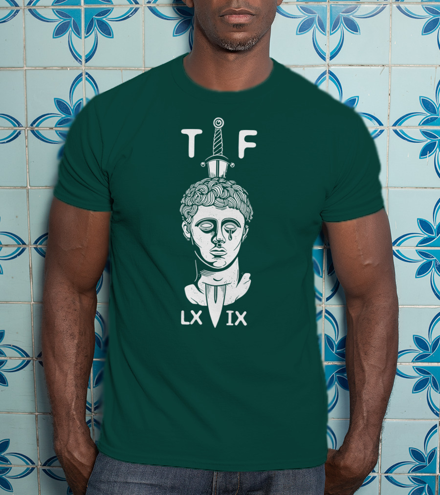 Task Force 69 Roman Statue Sword LX IX T-Shirt