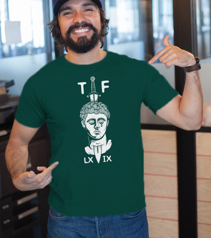 Task Force 69 Roman Statue Sword LX IX T-Shirt
