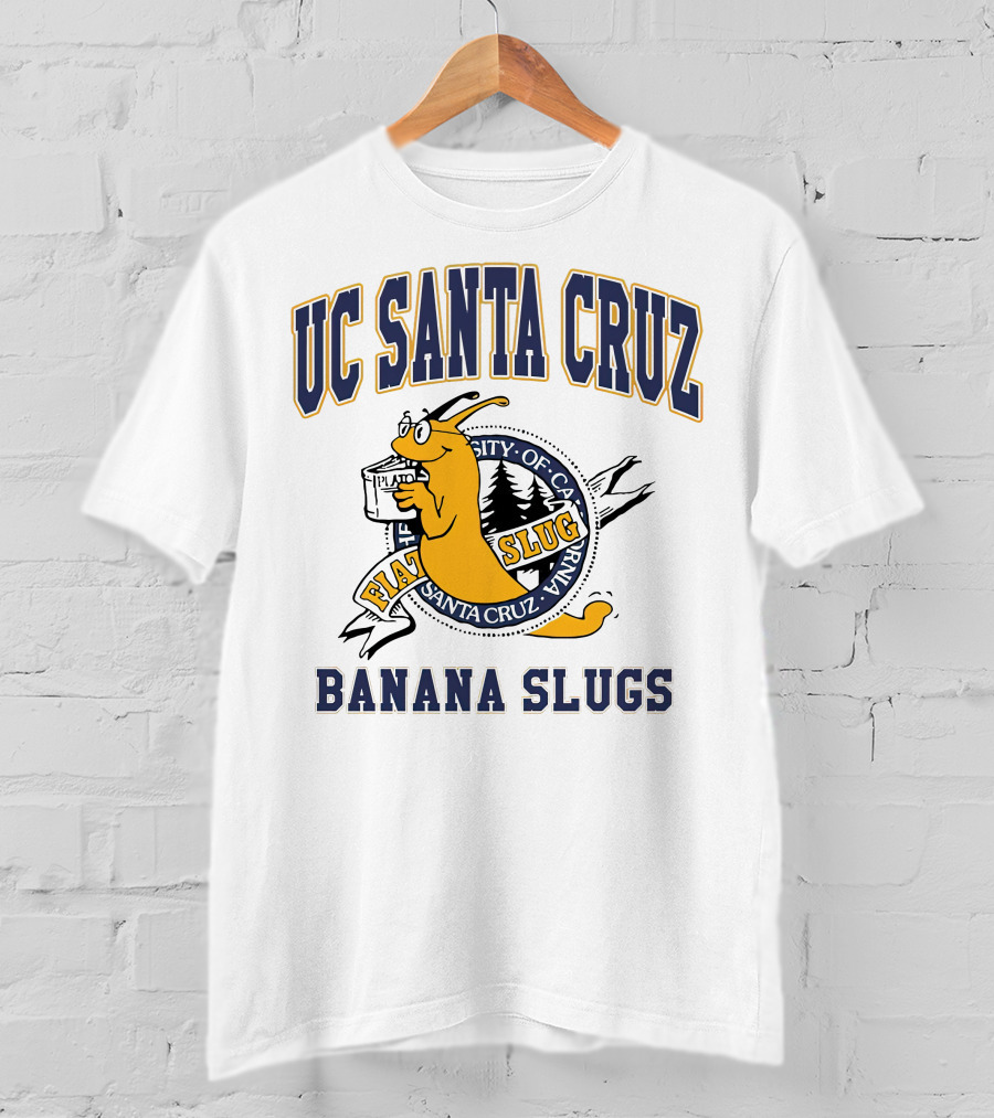 UC Santa Cruz Banana Slugs Fiat Slug University Of California Santa Cruz T-Shirt
