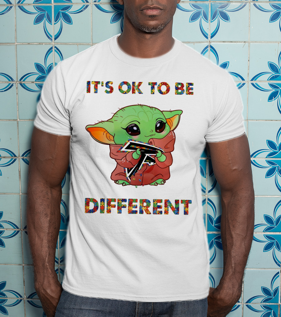 It's Ok To Be Different Atlanta Falcons T-Shirt
