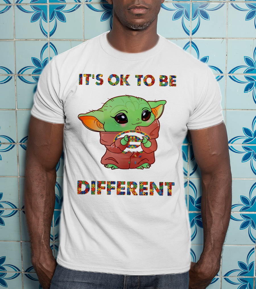 It's Ok To Be Different 12-Green Bay Packers T-Shirt