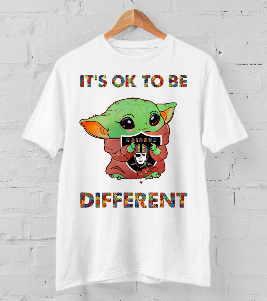 It's Ok To Be Different Las Vegas Raiders 23 T-Shirt
