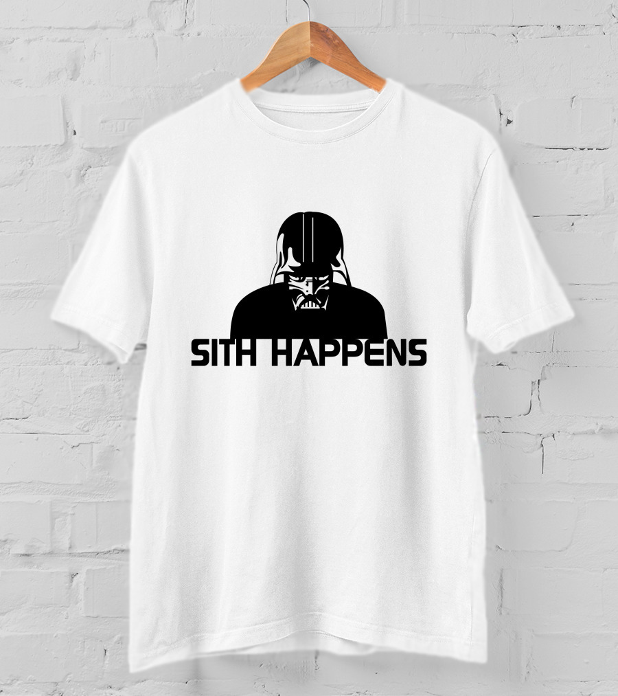 SITH HAPPENS Darth Vader T-Shirt