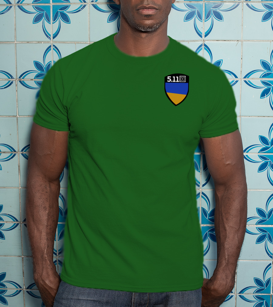 5.11 Tactical Shield Blue Yellow T-Shirt