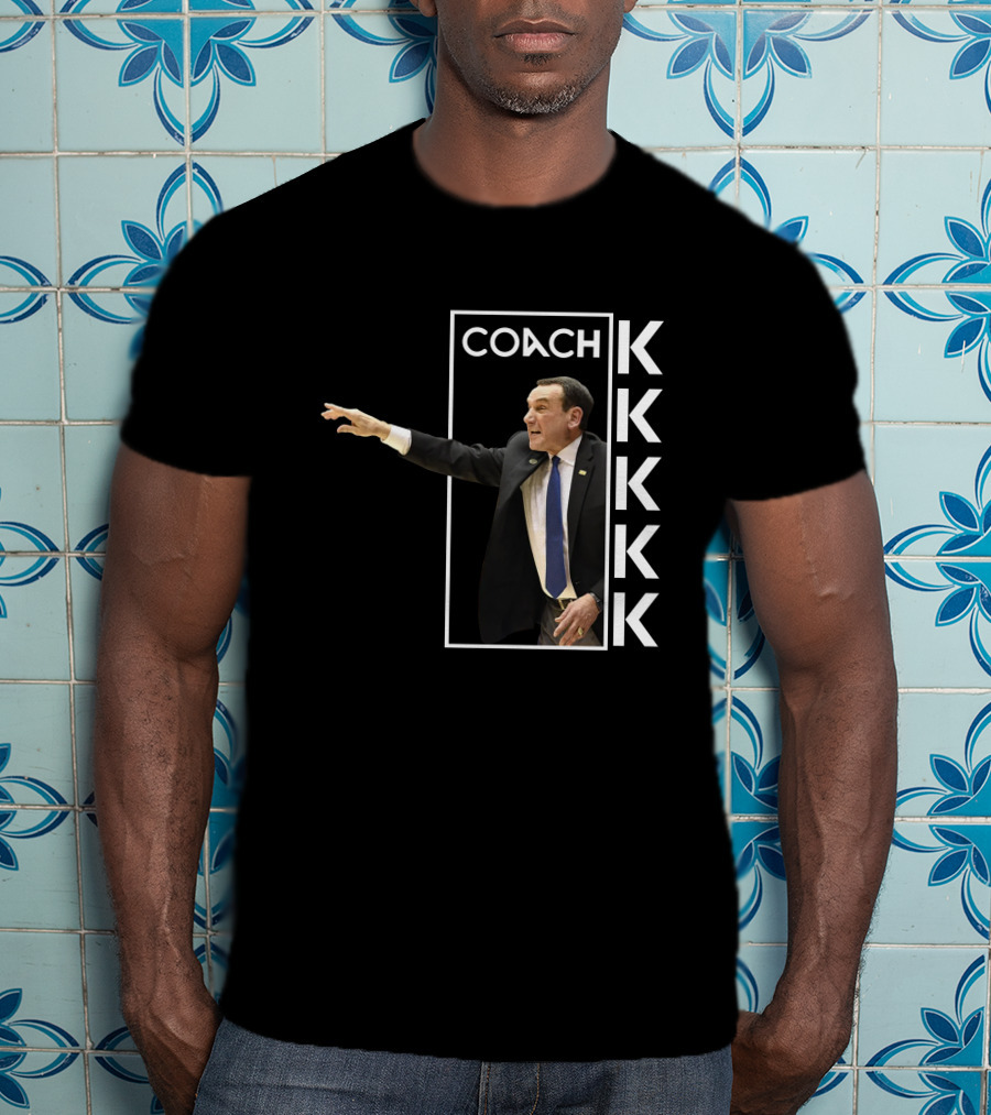 COACH K Duke Basketball Legend T-Shirt