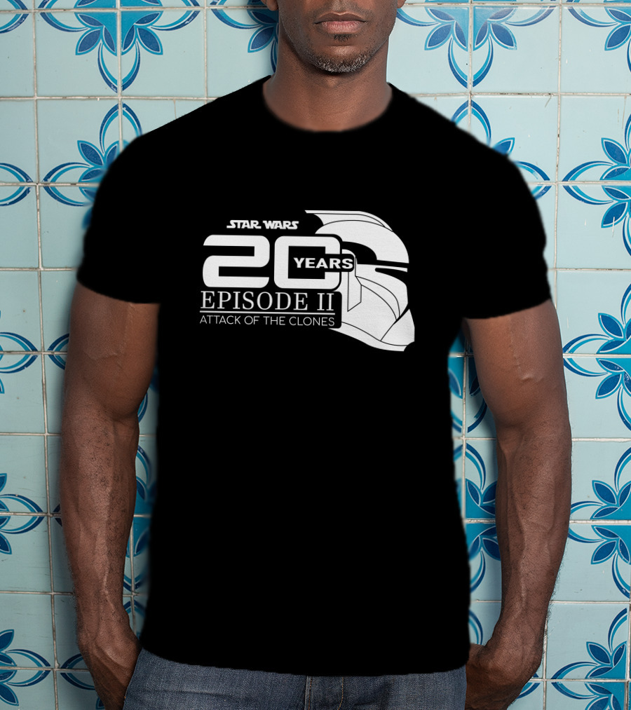 Star Wars Episode II Attack Of The Clones 20 Years T-Shirt