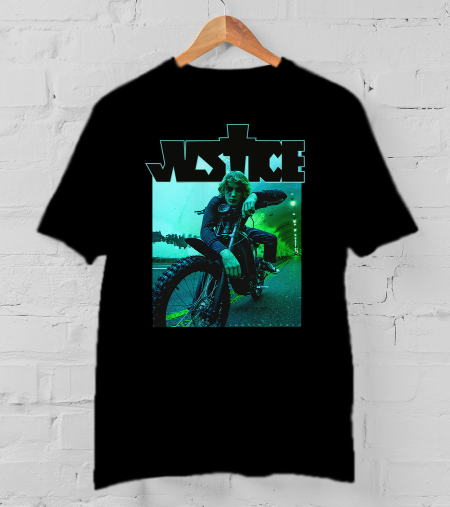 Justice Dirt Bike Photo Merch Justin Bieber T-Shirt