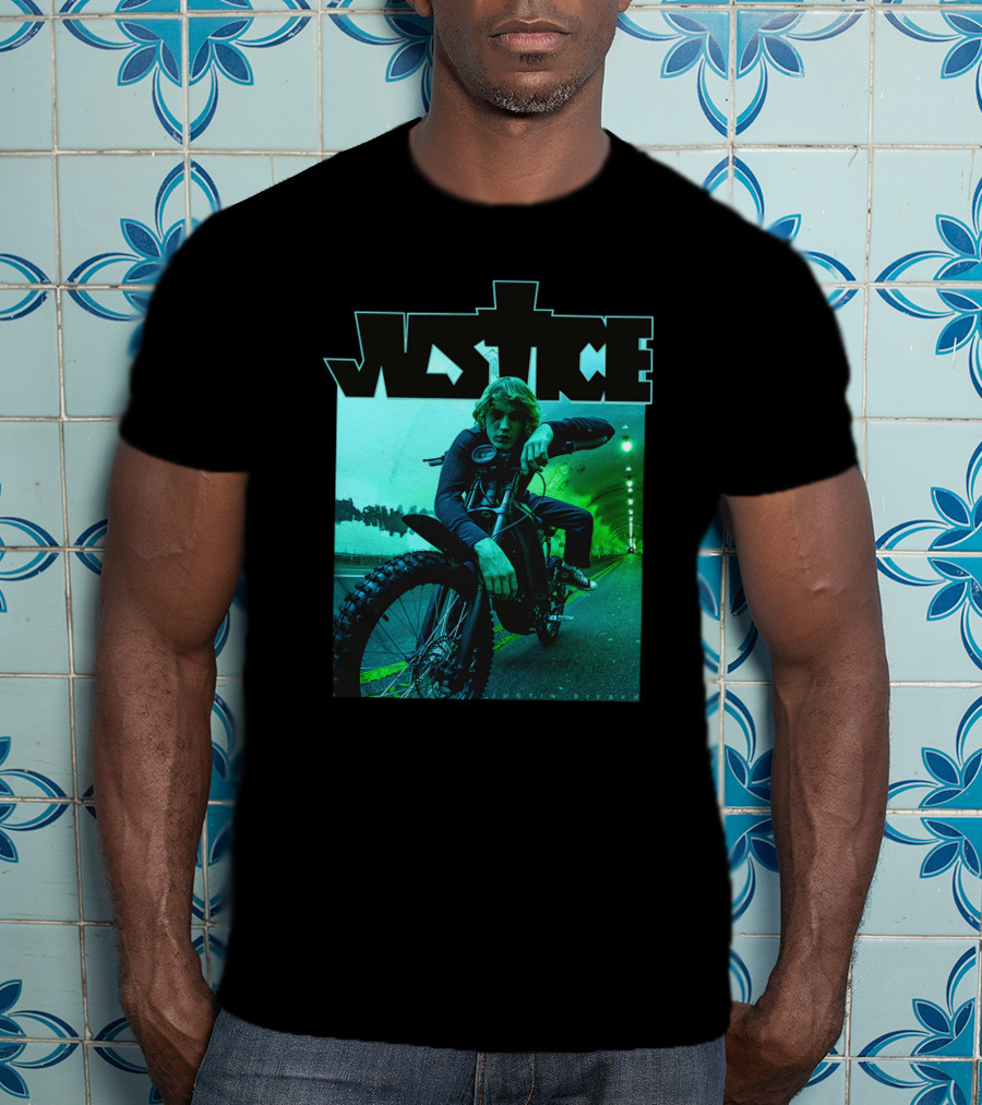 Justice Dirt Bike Photo Merch Justin Bieber T-Shirt