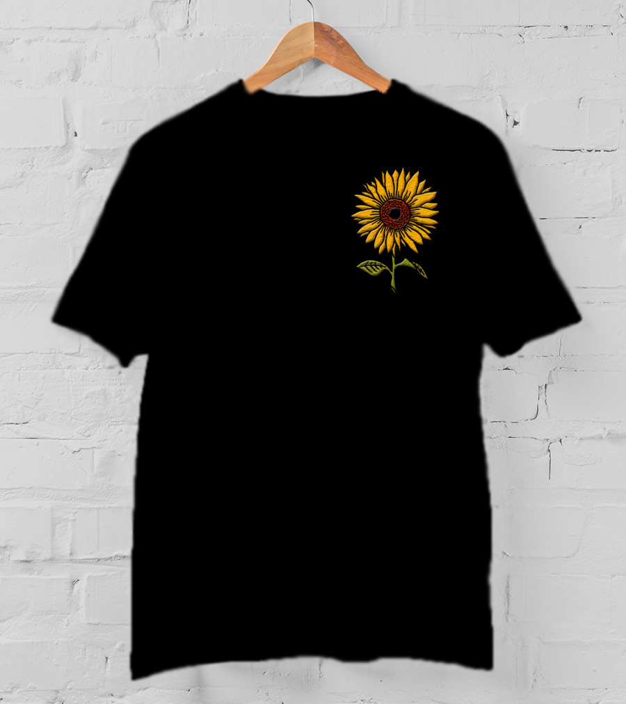 Acacia Strain Sunflower Design Merch T-Shirt