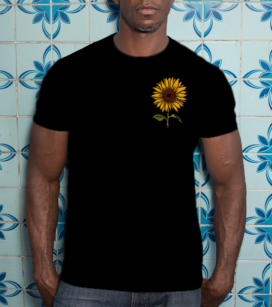 Acacia Strain Sunflower Design Merch T-Shirt