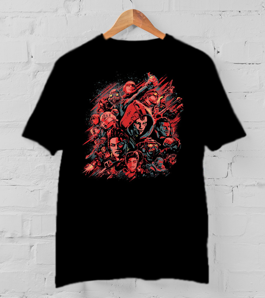 Apex Legends Character Collage T-Shirt