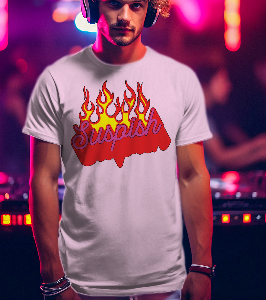 Bailey Sarian Suspish Flame Light Pink T-Shirt