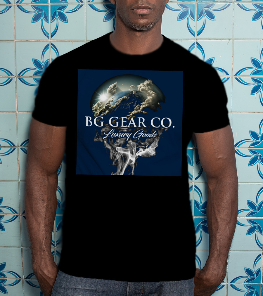 BG Gear Co. Luxury Goods Earth And Smoky Clouds T-Shirt