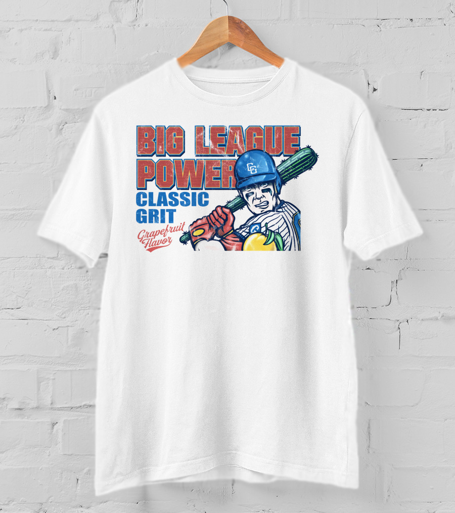 Big League Power Classic Grit Grapefruit Flavor T-Shirt