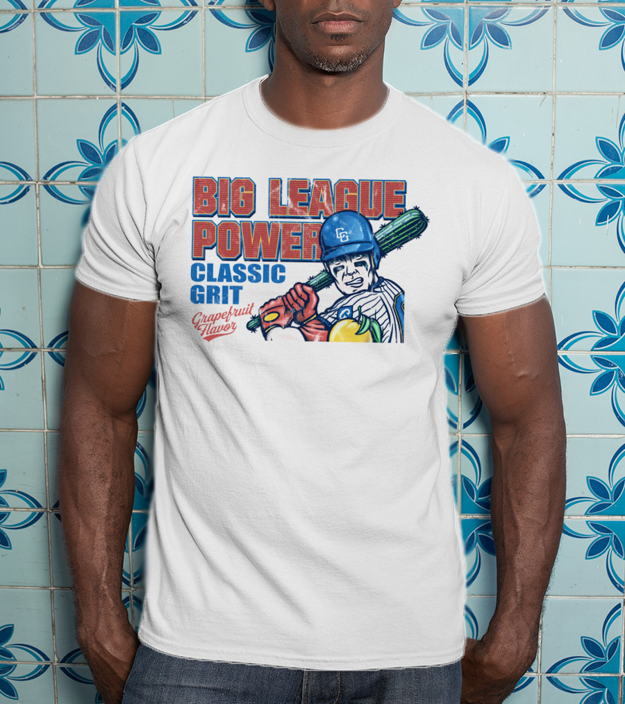 Big League Power Classic Grit Grapefruit Flavor T-Shirt