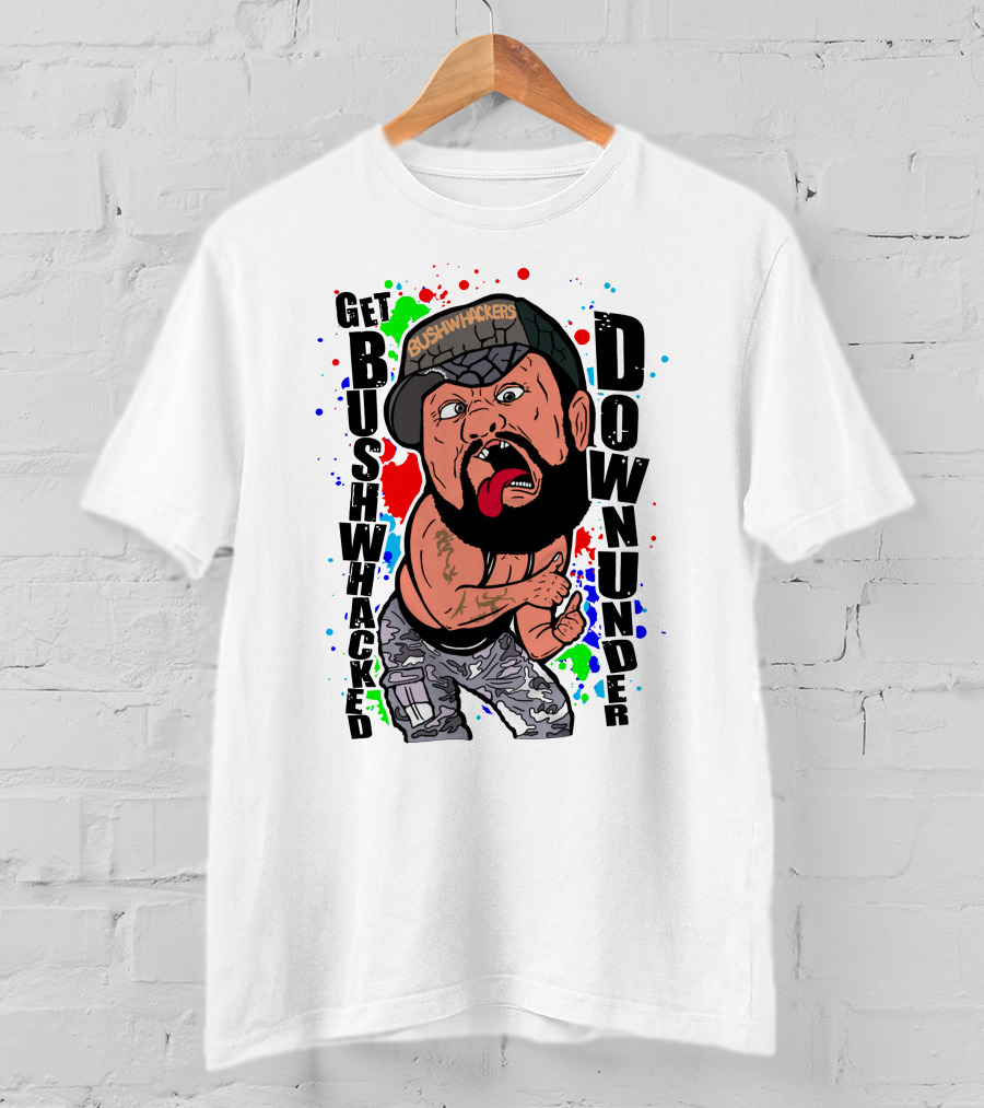 Get Bushwhacked Down Under Pro Wrestling Tees Bushwhackers T-Shirt