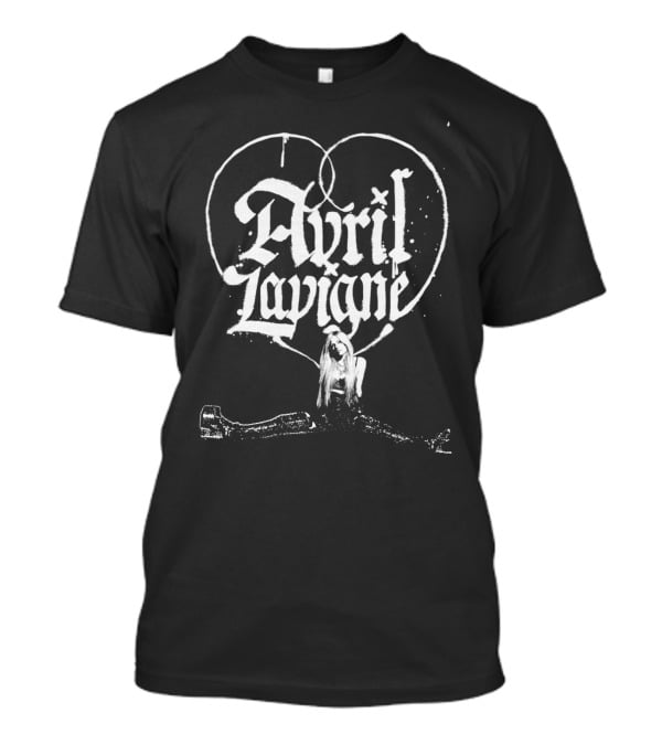 Avril Lavigne Heart Logo Album T-Shirt