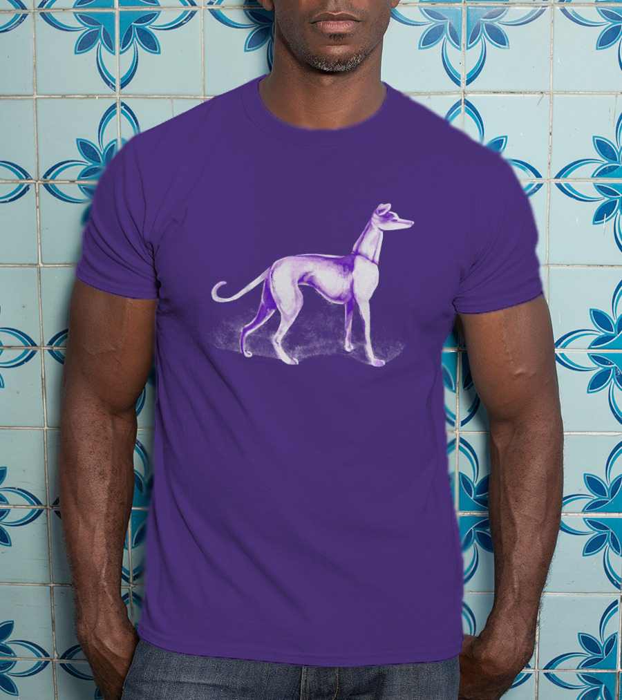 That One Purple Dog Greyhound Merch T-Shirt