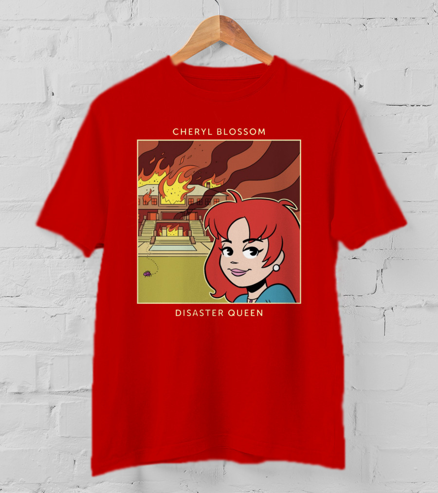 Cheryl Blossom Disaster Queen Archie Comics T-Shirt